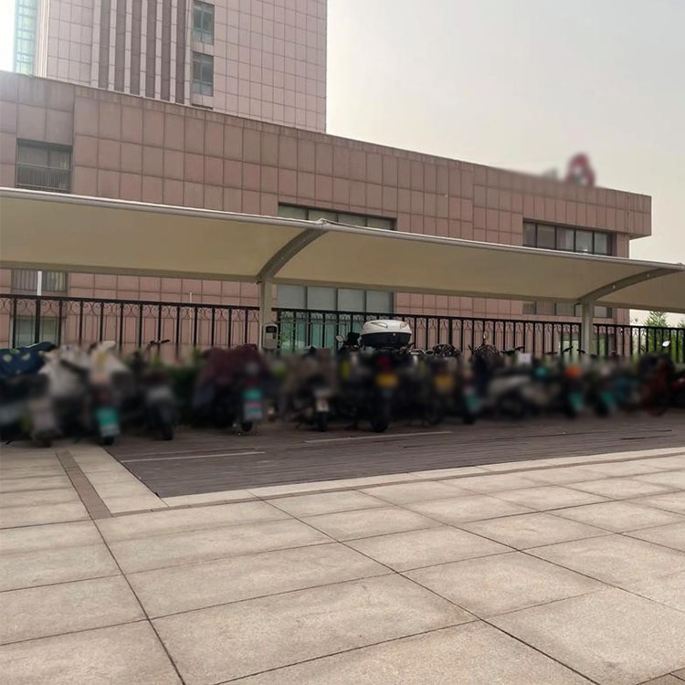 博兴县膜结构电动车棚