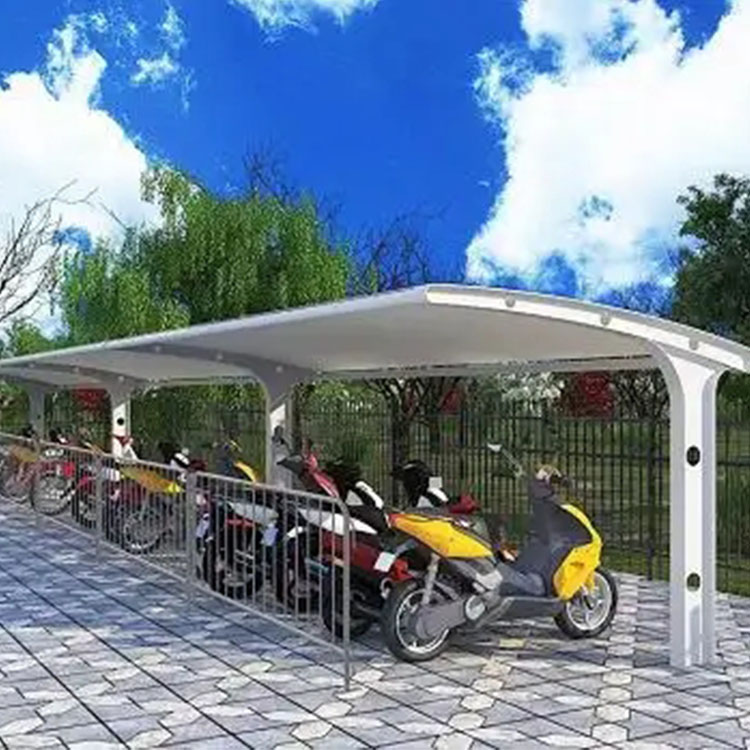 博兴县膜结构电动车棚